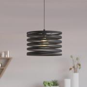 Hanglamp Cremella, Ø 37 cm, zwart, staal
