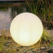 Lindby lichtbol Valyra, Ø 50 cm, IP54, grondpen