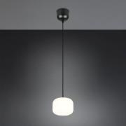 Hanglamp Signe, Ø 15 cm, wit, glas, E14