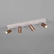 Spot Taryn, bruin, lengte 62 cm, 4-lamps, mini-GU10