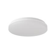 SLC LED plafondlamp OMEGA, wit, Ø 40 cm DIP CCT IP54