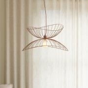 Globen Lighting hanglamp RAY, roze, Ø 70 cm, metaal