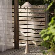 Globen Lighting Accu-buiten vloerlamp Cannes, beige, IP54