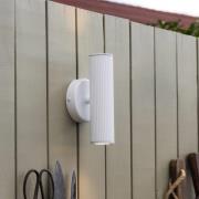 Globen Lighting wandlamp Hubble, wit, hoogte 21 cm, IP44