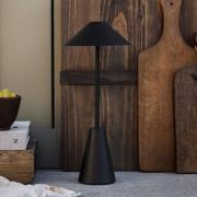 Globen Lighting Accu-buitenlamp Cannes, zwart, IP54