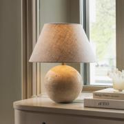 Globen Lighting tafellamp Castello, beige/beige, hoogte 38 cm