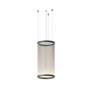 Vibia LED hanglamp ARRAY beige 73 x 37 cm cilinder 927 dimbaar