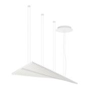 Vibia LED hanglamp RHYTHM, wit, 189 x 47 cm 927 dimbaar