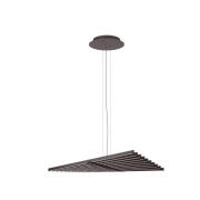 Vibia LED hanglamp RHYTHM, grijsbruin, 87 x 63 cm 927 dimbaar