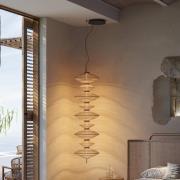 Bover LED hanglamp Yuyun S/9C, dimbaar 0-10V, beige