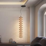 Bover LED hanglamp Yuyun S/11L, dimbaar 0-10V, beige