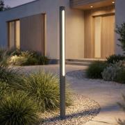 Lindby LED tuinpadverlichting Liravel, hoogte 90 cm, antraciet, IP65