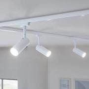 Paulmann URail Tubo Spot, 3-traps dimbaar, 3.000K, signaalwit