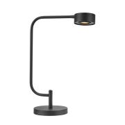LED tafellamp Hugo, zwart, hoogte 51,5 cm, dimbaar