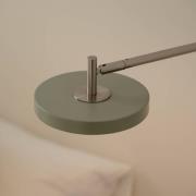 UMAGE LED wandlamp Asteria Long, olijfgroen, staal, vaste aansluiting