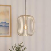 Hanglamp Romazzina, beige, Ø 33 cm, metaal, E27