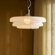 MARKET SET hanglamp Sunset Ø 45 cm, mistwit, glas, E27