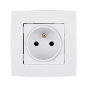 Elmark City - stopcontact - penaarde - wit