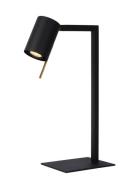 Lucide Lesley - tafellamp - 48,5cm - zwart