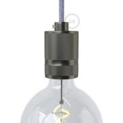 Creative Cables - E27 fitting met aluminium gefreesde kabelhouder - Ø ...