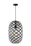 Lucide Wolfram - hanglamp - Ø 32 x 180 cm - zwart