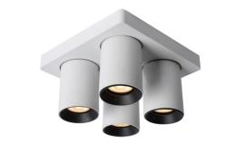Lucide Nigel - opbouwspot - 20 x 20 x 11,3 cm - 4 x 5W dimbaar incl. -...
