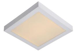Lucide Brice-Led - plafondverlichting - 30 x 30 x 3,9 cm - 30W dimbare...