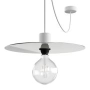 Creative Cables Elegant - hanglamp - Ø 40 x 514,8 cm - IP65 - wit