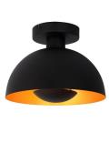 Lucide Siemon - plafondverlichting - Ø25 x 19 cm - zwart