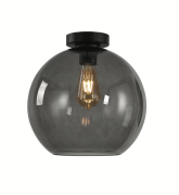 Artdelight Marino - plafondverlichting - Ø 30 x 30,5 cm - gerookt