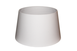 Artdelight Triad - lampenkap - Ø50/40 x 30 cm - wit