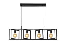 Lucide Luuk - hanglamp - 112 x 22 x 161 cm - zwart
