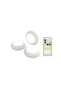 Calex Spot on Pucklights - set van 3 pucklights op batterijen inclusie...