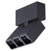VK Lighting Triton - opbouwspot - 9,5 x 3 x 11 cm - 6W LED incl. - zwa...