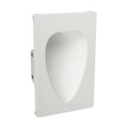 VK Lighting Gypsum - inbouw wandverlichting - 14,5 x 5,5 x 30 cm - 1W ...