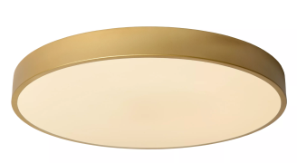 Lucide Unar - plafondverlichting - Ø 50 x 5 cm - 36W dimbare LED incl....