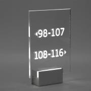 VK Lighting Domatio - wandverlichting - 16 x 7 x 25 cm - 2W LED incl. ...