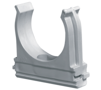 Elmark - kabel clips per 100 stuks - Ø 16 mm - grijs