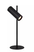 Lucide Clubs - tafellamp - Ø 15 x 42 cm - zwart