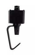 Lucide Track - Pendeladapter - 1-fase Railsysteem - zwart