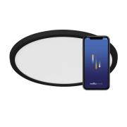 Nordlux Oja Smart - plafondlamp - Ø 29 x 2,3 cm - 15W - dimfunctie via...
