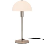 Nordlux Ellen 20 - tafellamp - Ø 20 x 40 cm - geborsteld staal en opaa...