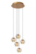 Lucide Dilenko 5L - hanglamp - Ø 31 x 150 cm - 5 x 3,5W LED incl. - me...