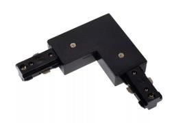 Lucide Track L-koppelstuk rechts - 1-fase Railsysteem - 230V - Zwart