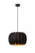 Lucide Spencer - hanglamp - Ø 30 x 149,5 cm - zwart