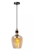 Lucide Ilona - hanglamp - Ø 22 x 173 cm - zwart