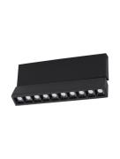 Nova Luce Pad - plafondlamp - 27,5 x 4 x 12,2 cm - 15W LED incl. - zwa...