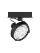 Nova Luce Thomas - opbouwspot - 6 x 19 x 14,5 cm - zwart