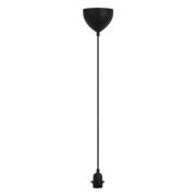 Nordlux Basic - hanglamp - Ø 12,4 x 200 cm - zwart