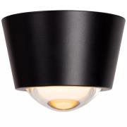 Lucide Rigon - plafondverlichting - Ø 9 x 6,6 cm - 6W LED incl. - zwar...